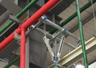 潍坊市该抗震支架的整体式支吊架结构协调性好